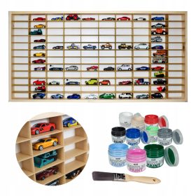 vrsta polica za Hot Wheels + autiće/opruge