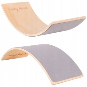 KiddyMoon Balansna daska za djecu od prirodnog filca BB-002