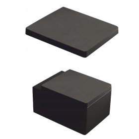 WC daska Kerra Thor, crni duroplast