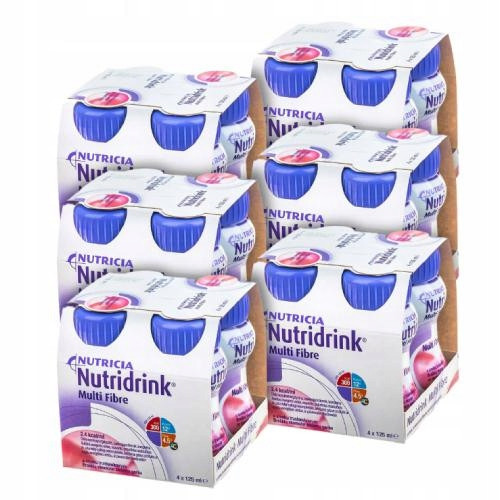 Prehrambeni pripravak Nutricia Multi Fiber jagoda 4 x 125 ml