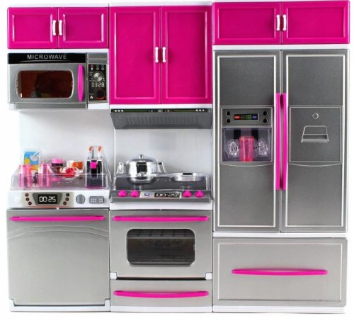 Veliki set kuhinjskih namještaja za lutke Barbie