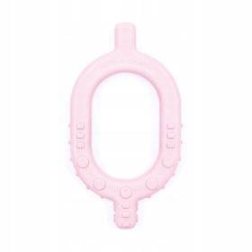    Logopedska glodalica, za nicanje zubića, ortodontska, senzorna, terapeutska ARK Terapeutske silikonske nijanse roze