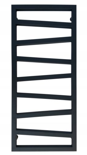 Vrhunski kupaonski radijator Onix 95x44 crne boje s visinom 950 mm i širinom 440 mm. Ovaj elegantni dekorativni radijator će dodati poseban šarm vašoj kupaonici. Sa snagom od 333 W i energetskom klaso