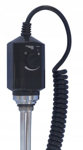 Električna grijačica za kupaonski radijator 600W Crna