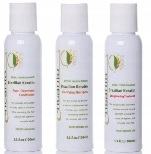 ENCANTO KERATINSKI SET ZA RAVNANJE KOSE 3X100ML
