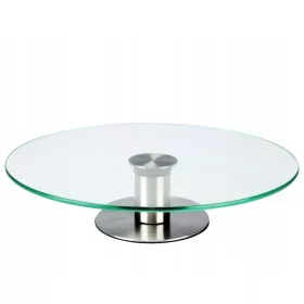 Patera za torte rotirajuća staklena Ravi 30 cm