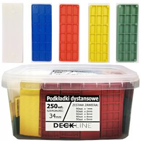 Deckline 1159 PVC odstojnici 3,4 cm x 10 cm