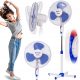 Moderni MalTec WL65 Bijeli Podni Ventilator s Oscilacijom i Regulacijom  Stojeci bijeli podni ventilator MalTec WL65 je idealan izbor za osvjez