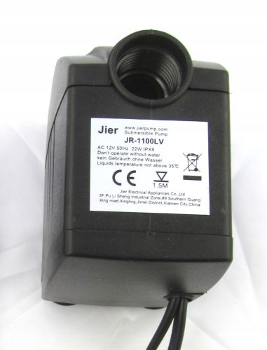 Jier fontana pumpa 22 W 1001 - 1600 l/h