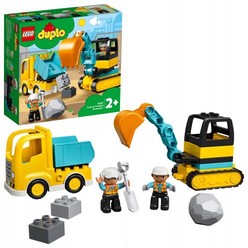  LEGO Duplo 10931 Kamion i bager gusjeničar