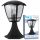 Stojeca LED vanjska lampa Niko E27 crna 30cm (5085)