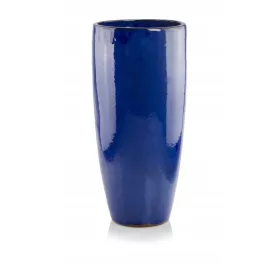   Vrtna posuda - Polnix saksija 50 cm x 25 x 50 cm promjer 25 cm keramika nijanse plave
