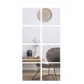 Zidno ogledalo kvadratno za ljepljenje 30x30 cm 8