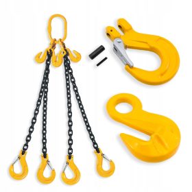   Zawiesie lančanog remena 4C 2.36T 2.5m skraćena kuka. POTVRDA