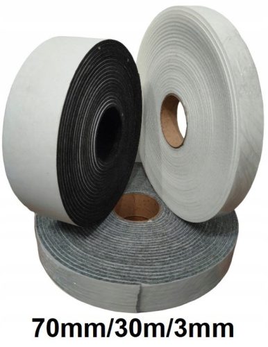 Akustična FELT traka 3mm 30m za profile 70mm