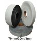 Akustična FELT traka 3mm 30m za profile 70mm