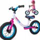  NICEKIDS 1199WP 12" bicikl za ravnotežu bijela, plava, ružičasta