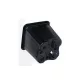  Roca posuda za cvijeće 7 cm x 7 x 7 cm, crna plastika