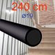 RURA ZA OGRADE, MAT CRNA 19MM 240CM BALUSTER STUP RUČKOVNIK