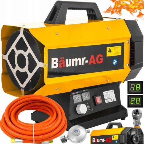 Nagrzewalnik plina Baumr-AG 25 kW z termostatem LCD