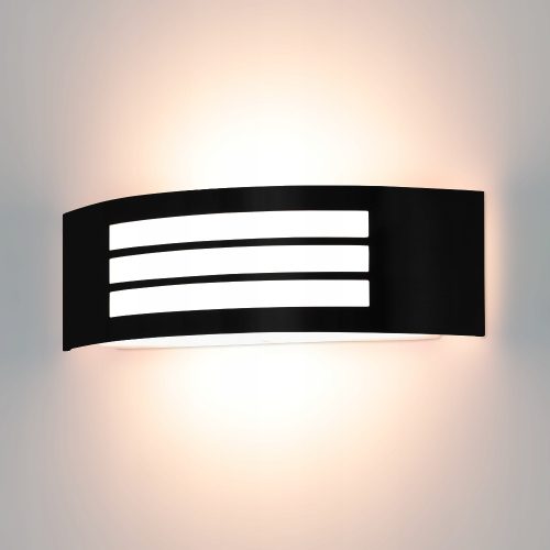 Kwazar Luminaire Vrtna Zidna Svjetiljka Crna E27 15 W