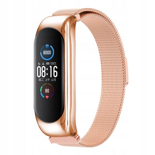 Narukvica za Xiaomi Mi Band 3 / 4 Zamjena Rose Gold za Magnet
