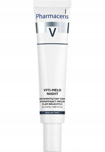 Noćna krema za repigmentaciju kože PHARMACERIS V VITI-MELO NIGHT 40ml