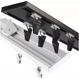  Karniša ALUMINIJA dvostruka stropna šipka 2,0 m