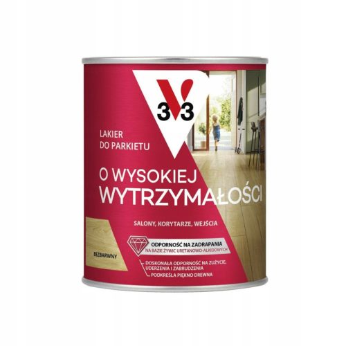  VISOKOOTPORNA lak za parket 0,75 l V33