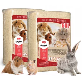 Florazoo Trociny za glodavce - 2x60L
