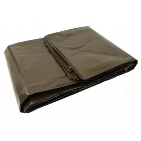   Ekstra gusta smeđa cerada 6x10m, otporna na vodu i UV zrake, 200g/m²