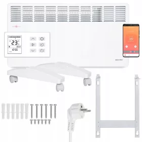   Topli konvektorski grijač Warmtec EWE+ 2500W s Wi-Fi termostatom