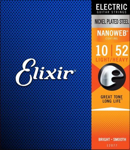  Elixir Nanoweb 10-52 Light-Heavy žice (12077)