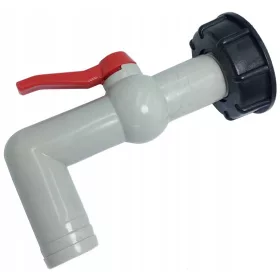 Ventil za IBC bačve 1'' MAUZER PLASTIČNI IZLJEV