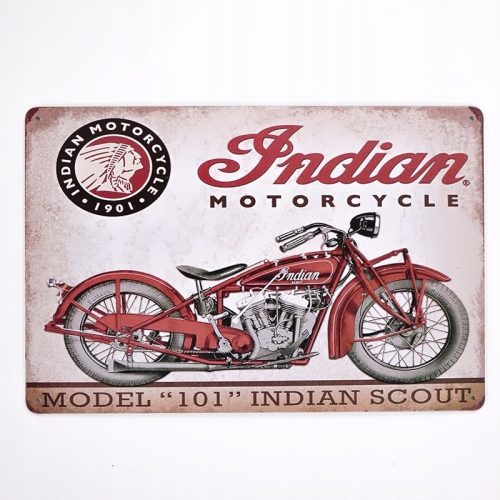 Viseća ploča Indian Motocycle 30 x 20 cm