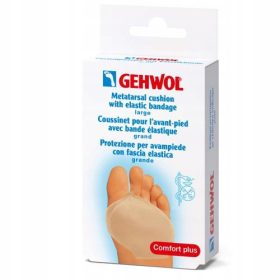   GEHWOL Poluuložni jastuk za pritisak za prednje noge, veliki, smeđi