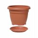  Prosperplast saksija 40 cm x 40 x 31,5 cm promjer 40 cm plastične nijanse smeđe i bež boje