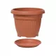  Prosperplast saksija 50 cm x 50 x 39 cm promjer 50 cm plastične nijanse narančaste