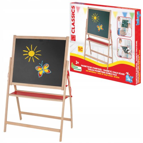 Tablica John® Fun Magnetična Dvostrana Stojeća Ploča 56x35x87 cm