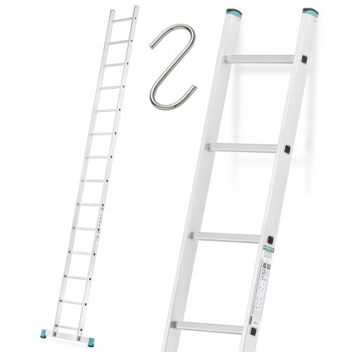 Više ljestve 5,5 m aluminijske 1 x 14 do 150 kg