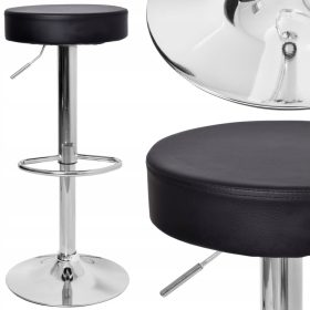 Hoker barowy obrotowy eHokery JIMI crni 84 cm umjetna koža