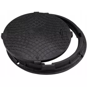 Poklopac septičke jame Babylonplast A15 Eko 750x600 mm crni