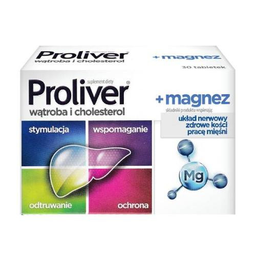 Proliver+Magnezij Hrana za jetru i zdravlje crijeva, 30 tableta