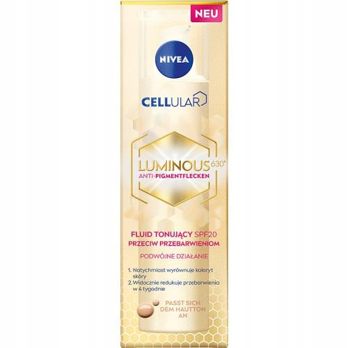 NIVEA Cellular Luminous630 krema protiv diskoloracije SPF20