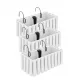 Prosperplast saksija 114 cm x 18 x 16,5 cm, bijela plastika