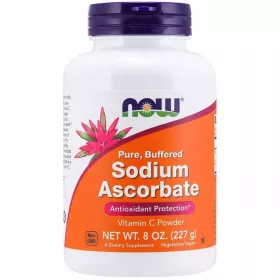   NOW Pure, Buffered Sodium Ascorbate 227g - visoka doza vitamina C u prahu