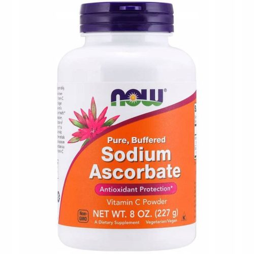 NOW Pure, Buffered Sodium Ascorbate 227g - visoka doza vitamina C u prahu