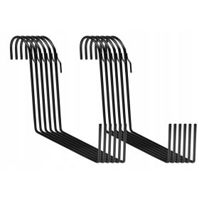  Pafen lonac za cvijeće 309 cm x 0,5 x 24,5 cm crni metal