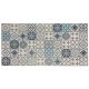 Patchwork 3D zidne ploče PVC OBLOGA PLAVA MAT