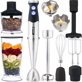  Yoer Six-Edge 1500 W štapni blender srebrno/sivi